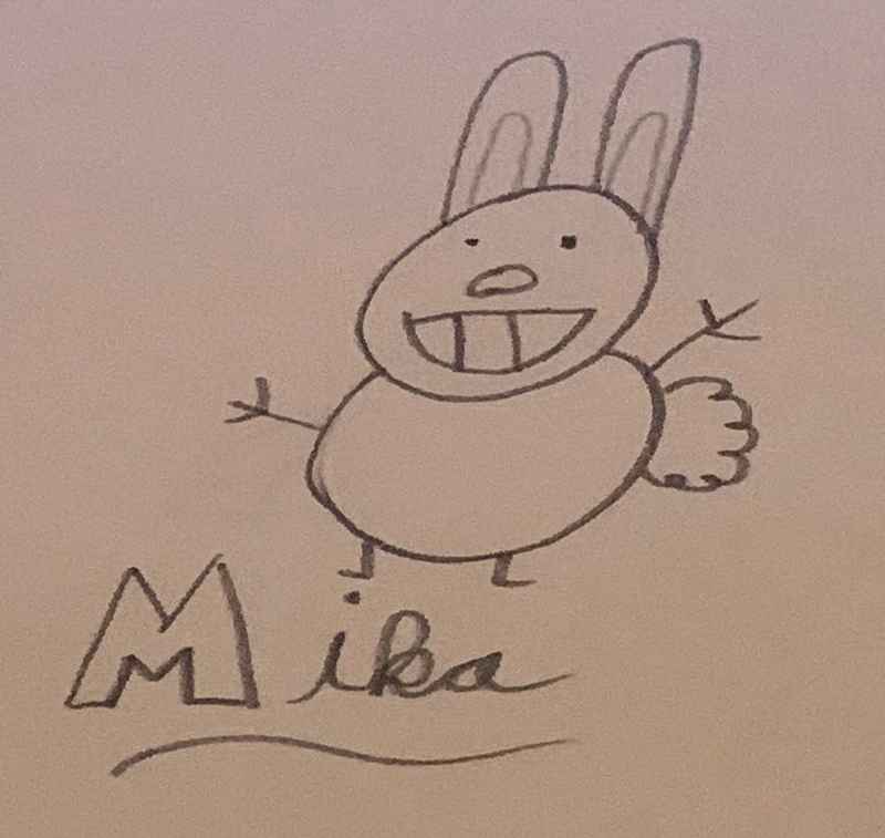 Stylized Mika rabbit!